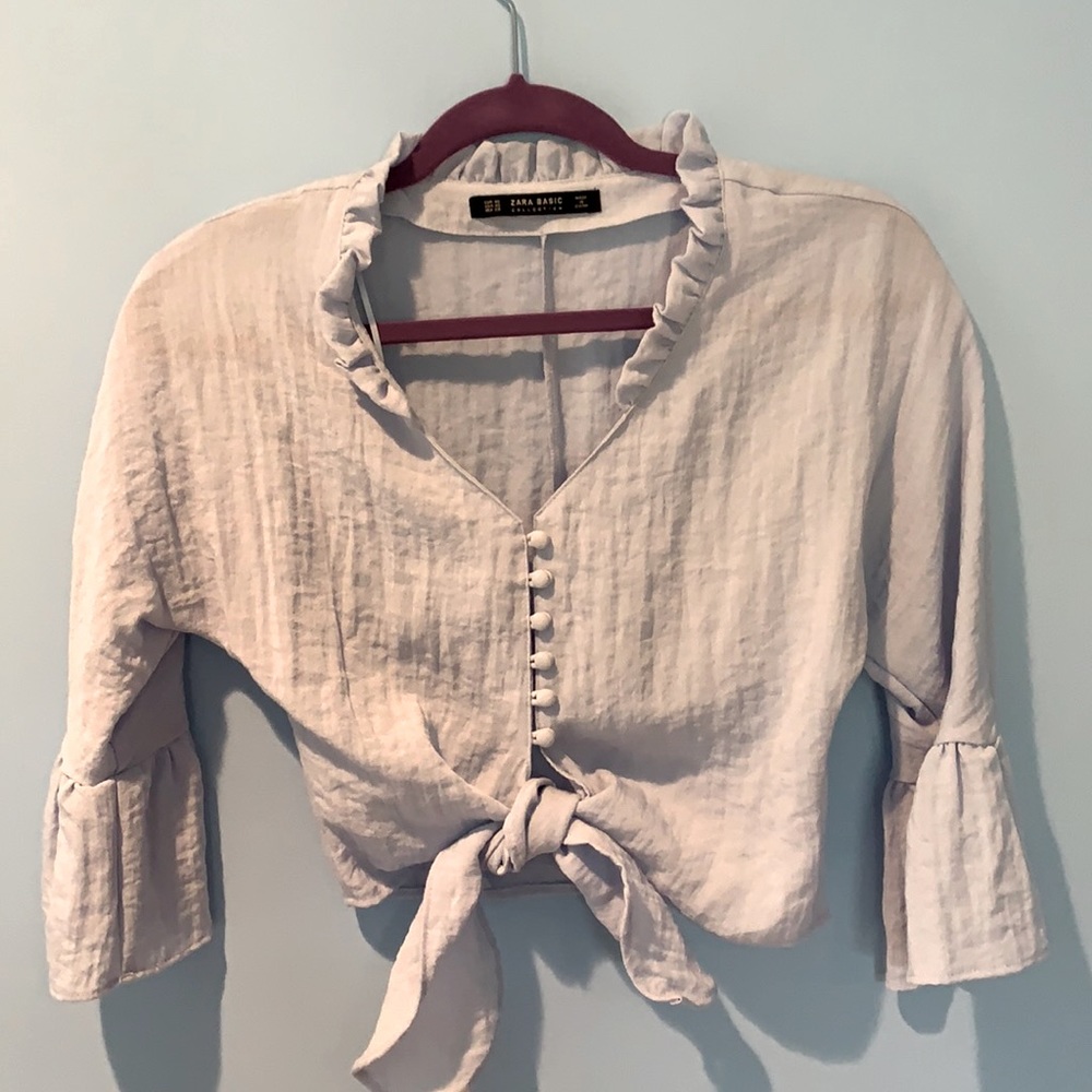 Light Blue Blouse